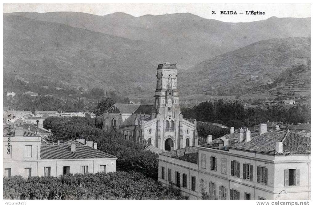 ALGERIE BLIDA L´ EGLISE