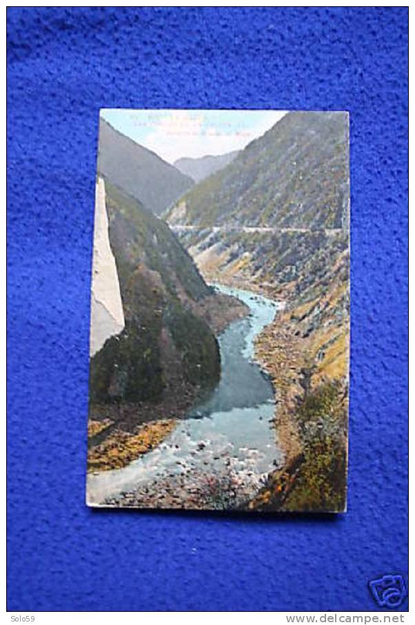 BLIDA GORGES DE LA CHIFFA NEUVE COLORISEE 1900 ETAT TB