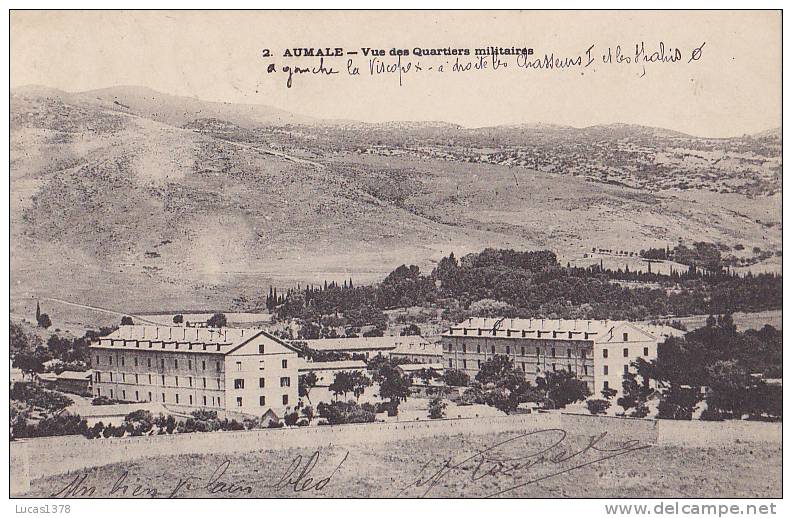 AUMALE / VUE DES QUARTIERS MILITAIRES