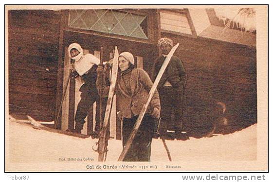 ALGÉRIE - BLIDA - Col de Chréa - Skieuses