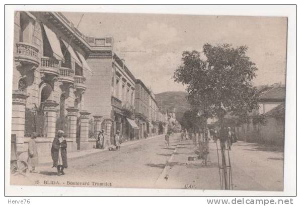 ALGERIE - BLIDA - Boulevard Trumelet