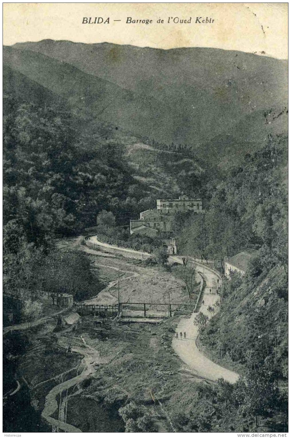 ALGERIE - BLIDA -  BARRAGE DE L' OUED KEBIR