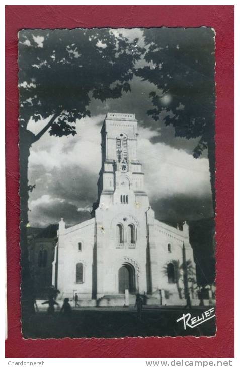 CPSM ALGÉRIE - BLIDA - L'Eglise - ALGERIA AFRICA AFRIQUE