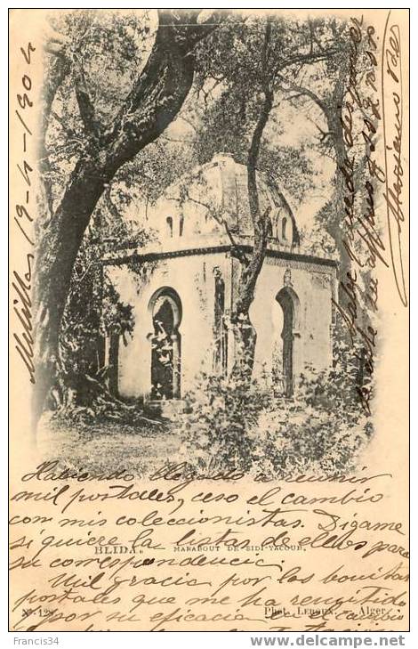 CPA - Blida - Marabout de Sidi Yacoub