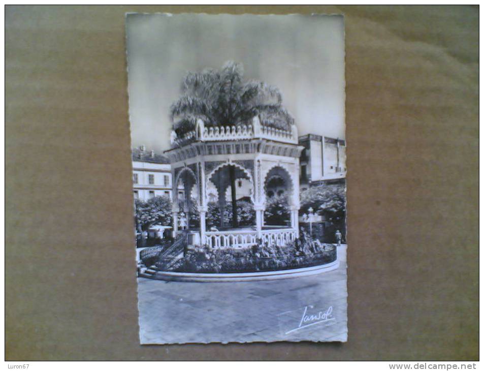 CPSM DE BLIDA le kiosque de la place d'armes