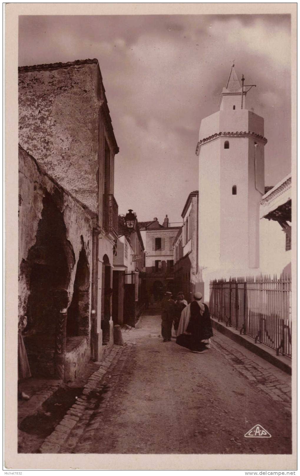 Blida Rue Gueydon et la Mosquée