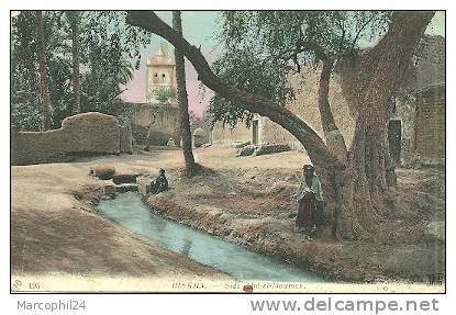 ALGERIE / CARTE POSTALE colorisée / CPA N° 195 = BISKRA = SIDI ABD EL MOUMEN