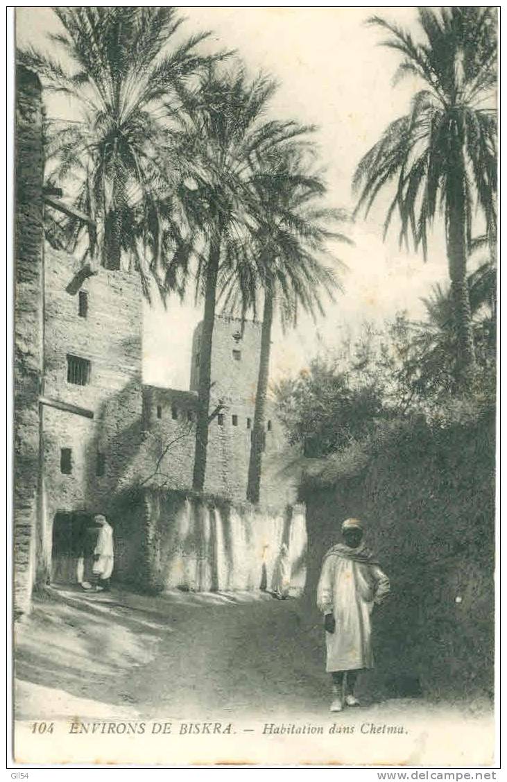 environ de Biskra - habitation dans chelma  Od146