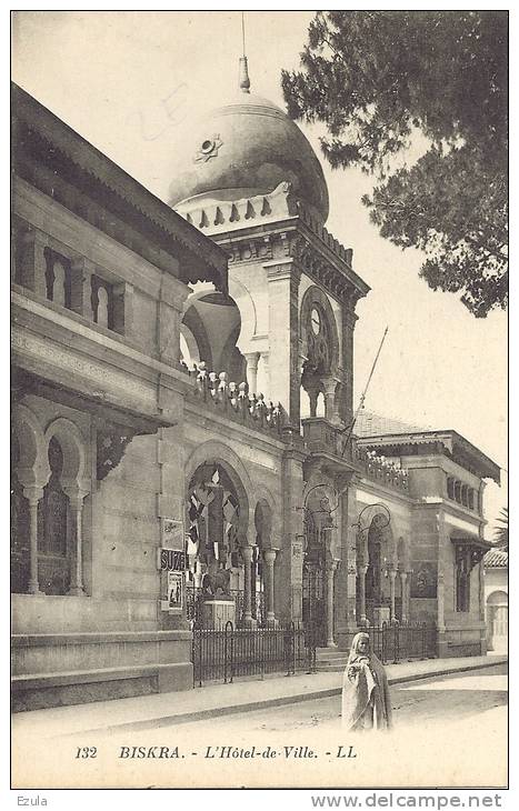 ALGERIE - Biskra  l´Hotel de ville