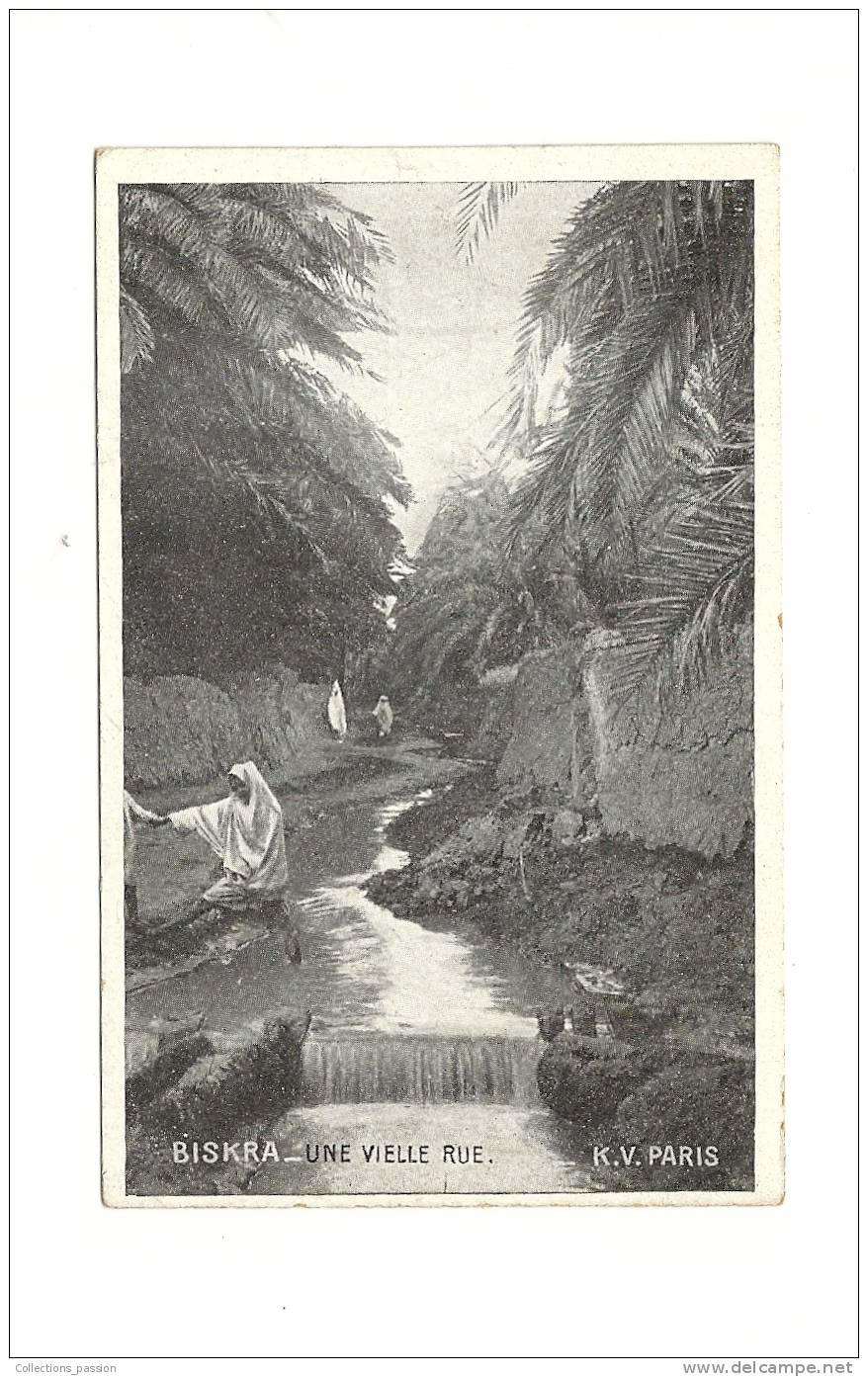 cp, Algérie, Biskra, Une Vieille Rue