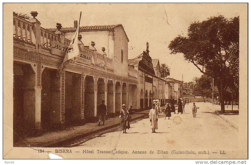ALGERIE  BISKRA  Hôtel Transatlantique. Annexe de Ziban  ..... ( Ref H1830 )