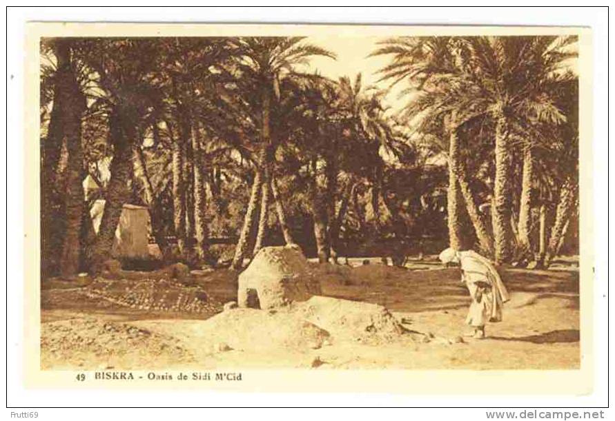 ALGERIA - 0176 Biskra - Oasis de Sidi M'Cid