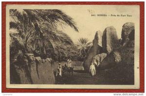 Cpa  Algérie   BISKRA    Près du Fort Turc