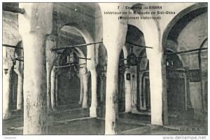 Environs de BISKRA - Intérieur de la Mosquée de Sidi Okba