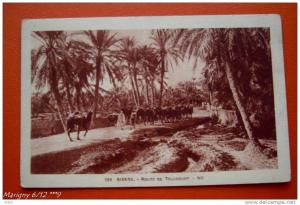 BISKRA  --  route de Touggourt