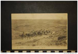 BISKRA CARAVANE PASSANT LE COL DE SFA