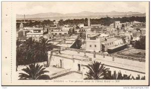 ALGERIE BISKRA VUE GENERALE PRISE DE L'HOTEL ROYAL