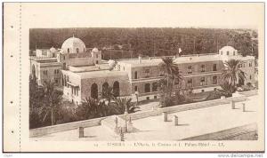 ALGERIE BISKRA L'OASIS LE CASINO ET LE PALACE HOTEL