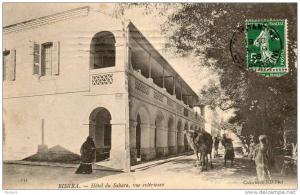 biskra hotel du sahara vue exterieure