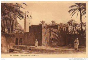 Algérie - Biskra - mosquée de Sidi M'Cid