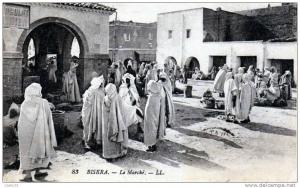 Biskra . le marché