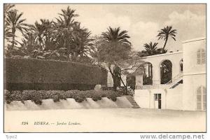 BISKRA - Jardin Landon CPA LL TBE