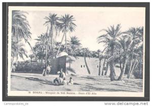 CPA Biskra, Mosquee de Sidi Brahim, Oasis d'El Alia