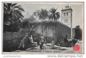 E75 BISKRA MOSQUEE A VIEUX BISKRA BISCUITS OLIBET