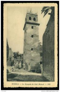 CPA AFRIQUE ALGERIE BISKRA LA MOSQUEE DE SIDI MALECK / ND