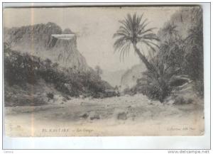 CPA EL KANTARA LES GORGES