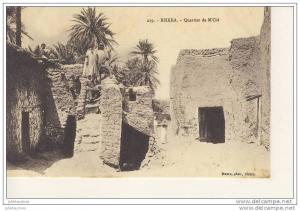 biskra quartier de m´cid cpa bon état