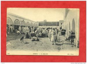 * ALGERIE - BISKRA-Le Marché