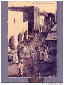 Algérie - Biskra - Un coin du marché - Editeur Landron N° 24