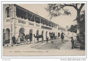 AFRIQUE  /  ALGERIE  /  BISKRA      VUE GENERALE      CPA  9x14