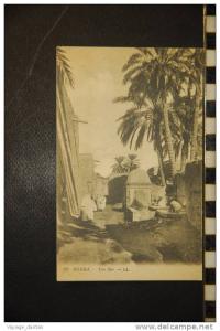 CP, algérie, biskra une rue n°29 LL