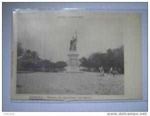 CPA-ALGERIE-BISKRA-STATUE DU CARDINAL LA VIGNERIE-