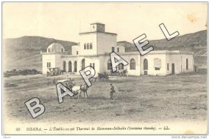Biskra (Algérie) - L'Établissement Thermal de Hamman-Solhanin (Fontaine Chaude)
