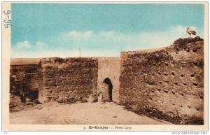 ALGERIE -(Biskra) EL-HADJEB - Porte Lory  -Voir description (- Editions Albert   n° 4)   *PRIX FIXE
