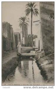 VIEUX BISKRA UNE RUE DANS BAB-DARB