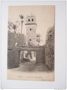 Algérie  - BISKRA   - La Mosquée de Sidi-Maleck   VF 1910´s  D40488a