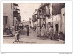 25   BISKRA   -  Rue  des  Ouled -Naïls