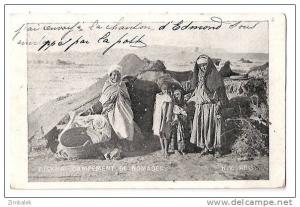 BISKRA - CAMPEMENT DE NOMADES