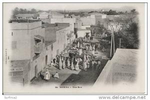 ALGERIA - BISKRA - UNE RUE