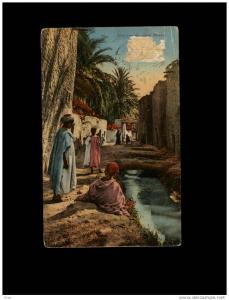 8025 Une rue du vieux BISKRA