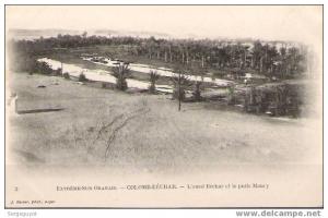 Colomb-Béchar  l´oued Béchar et le puits Maury - (c1268)