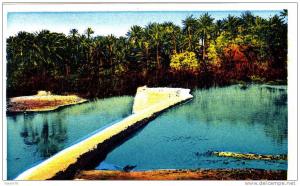 ALGERIE COLOMB BECHAR  LE BARRAGE