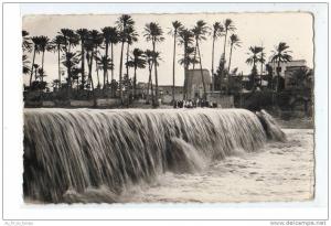 CPSM COLOMB-BECHAR , L'OUED EN CRUE , 1957
