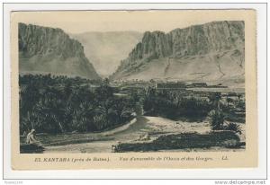 el kantara ( près de batna ) vue d' ensemble