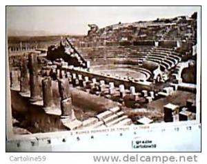 ALGERIE / ALGERIA / TIMGAD / BATNA / THEATRE TEATRO ROMANO / ROVINE  VB1933 CL6459