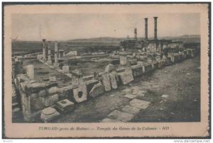 TIMGAD (près de Batna) - Temple du Génie de la Colonie